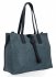 Dámska kabelka shopper bag Hernan morská HB0192-1