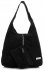 Kožené kabelka shopper bag Vittoria Gotti čierna V8802