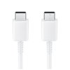 Oryginalny Kabel Samsung EP-DA705BW 3A 1m. USB-C - USB-C biały/white