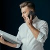 OTWIERANE KSIĄŻKOWE ETUI FUTERAŁ TECH-PROTECT  WALLET IPHONE 7 / 8 / SE 2020 / 2022 BLACK