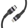 TECH-PROTECT ULTRABOOST ”2” LIGHTNING CABLE PD30W/3A 25CM BLACK