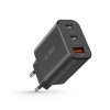 TECH-PROTECT NC30W 3-PORT ŁADOWARKA SIECIOWA  PD30W/QC3.0 BLACK