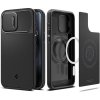 ETUI SPIGEN  OPTIK ARMOR MAG MAGSAFE IPHONE 15 PRO MAX BLACK
