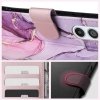 OTWIERANE KSIĄŻKOWE ETUI FUTERAŁ TECH-PROTECT  WALLET SAMSUNG GALAXY A55 5G MARBLE