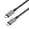 TECH-PROTECT ULTRABOOST MAX USB 4.0 8K 40GBPS TYPE-C KABEL  PD240W 100CM GREY