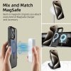 ETUI TECH-PROTECT  MAGEDGE MAGSAFE IPHONE 16 PRO MATTE BLACK/GUNMETAL