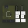 SZKŁO HYBRYDOWE HOFI HYBRID PRO+ 2-PACK XIAOMI SMART BAND 9 / 9 NFC BLACK
