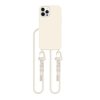 ETUI TECH-PROTECT  MAGNECKLACE MAGSAFE IPHONE 12 / 12 PRO COSMIC LATTE