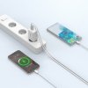 TECH-PROTECT NC45W-GAN 2-PORT ŁADOWARKA SIECIOWA  PD45W + KABEL TYP-C  WHITE