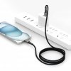 TECH-PROTECT ULTRABOOST DNA TYPE-C KABEL  PD100W/5A 100CM IRON GREY