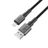 TECH-PROTECT ULTRABOOST DNA LIGHTNING KABEL  15W/2.4A 200CM IRON GREY