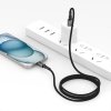 TECH-PROTECT ULTRABOOST DNA LIGHTNING KABEL  15W/2.4A 200CM IRON GREY