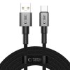 TECH-PROTECT ULTRABOOST DNA TYPE-C KABEL  15W/3A 300CM IRON GREY