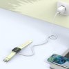 TECH-PROTECT MC02 ULTRABOOST ŁADOWARKA MAGNETYCZNA KABEL  100CM APPLE WATCH WHITE