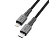 TECH-PROTECT ULTRABOOST DNA LIGHTNING CABLE PD27W/3A 25CM IRON GREY