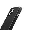 iCarer Oil Wax Premium Leather Case skórzane etui iPhone 14 Plus magnetyczne z MagSafe czarny (WMI14220703-BK)