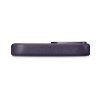 iCarer Case Leather pokrowiec etui z naturalnej skóry do iPhone 14 ciemnofioletowy (WMI14220705-DP) (kompatybilne z MagSafe)