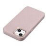 iCarer Litchi Premium Leather Case skórzane etui iPhone 14 Plus magnetyczne z MagSafe różowy (WMI14220711-PK)