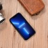 iCarer Leather Oil Wax etui iPhone 14 Pro Max skórzany pokrowiec czarne (WMI14220720-BK)