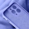 Silicone case etui iPhone 13 Pro Max silikonowy pokrowiec jasnoniebieskie