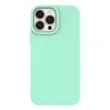 Eco Case etui iPhone 14 Plus silikonowy degradowalny pokrowiec miętowozielone
