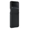 Samsung Flap Leather Cover skórzane etui do Samsung Galaxy Z Flip4 składana obudowa ze skóry czarny (EF-VF721LBEGWW)