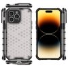 Honeycomb etui iPhone 14 Pro pancerny hybrydowy pokrowiec niebieskie