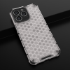 Honeycomb etui iPhone 14 Pro pancerny hybrydowy pokrowiec niebieskie