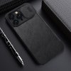 Nillkin Qin Leather Pro Case etui iPhone 14 Pro Max osłona na aparat kabura pokrowiec obudowa z klapką czarny