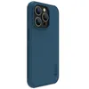 Nillkin Super Frosted Shield Pro Magnetic Case etui iPhone 14 Pro z MagSafe magnetyczne niebieski