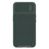 Nillkin Textured S Case etui iPhone 14 pancerny pokrowiec z osłoną na aparat zielony