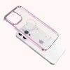 Etui silikonowe z kryształami Swarovski Kingxbar Wish Series do iPhone 14 Plus - różowe