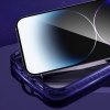 Kingxbar PQY Ice Crystal Series magnetyczne etui iPhone 14 MagSafe fioletowe
