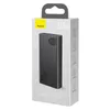 Baseus Adaman powerbank z szybkim ładowaniem 20000mAh 22.5W + kabel USB-A - USB-C 3A 0.3m czarny