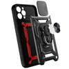Hybrid Armor Camshield etui iPhone 14 Pro Max pancerny pokrowiec z osłoną na aparat czarne