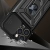 Hybrid Armor Camshield etui iPhone 13 Pro pancerny pokrowiec z osłoną na aparat czarne