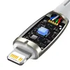 Kabel Baseus CADH000002 Lightning - USB-C PD 20W 480Mb/s 1m - biały