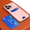 Leather Stand Case etui Samsung Galaxy S23 Ultra pokrowiec portfel na kartę z podstawką różowe