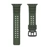 Strap Triple Protection pasek Apple Watch SE, 9, 8, 7, 6, 5, 4, 3, 2, 1 (41, 40, 38 mm) opaska bransoleta zielony