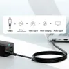 Ładowarka sieciowa GaN5 Baseus CCGP110201 HUB HDMI 2x USB-C / USB-A / HDMI 4K 30Hz 1,5m - czarna + kabel USB-C - USB-C 100W 1m