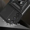 Hybrid Armor Camshield etui do Samsung Galaxy S23 Ultra pancerny pokrowiec z osłoną na aparat czarne