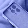 Silicone case etui Samsung Galaxy A14 5G / Galaxy A14 silikonowy pokrowiec fioletowe