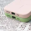 Silikonowe etui kompatybilne z MagSafe do iPhone 15 Pro Max  Silicone Case - granatowe
