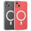 Etui magnetyczne Clear Magnetic Case z MagSafe do iPhone 15 Plus - przezroczyste