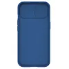 Pancerne etui Nillkin CamShield Pro Magnetic Case do iPhone 15 Plus z osłoną na aparat - niebieskie