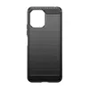 Elastyczne etui wzór karbon do Xiaomi Redmi 12 Carbon Case - czarne