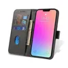 Etui z klapką i portfelem Magnet Case do Samsung M14 - czarne