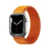 Pasek ze stalową sprzączką Alpine do Apple Watch 42 / 44 / 45 / 49 mm - pomarańczowy
