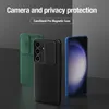 Etui Nillkin CamShield Pro pancerne z osłona na aparat do Samsung Galaxy S24+ - zielone