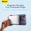 Powerbank Baseus Magnetic Mini 20000 mAh 20W - biały + kabel USB-C / USB-C